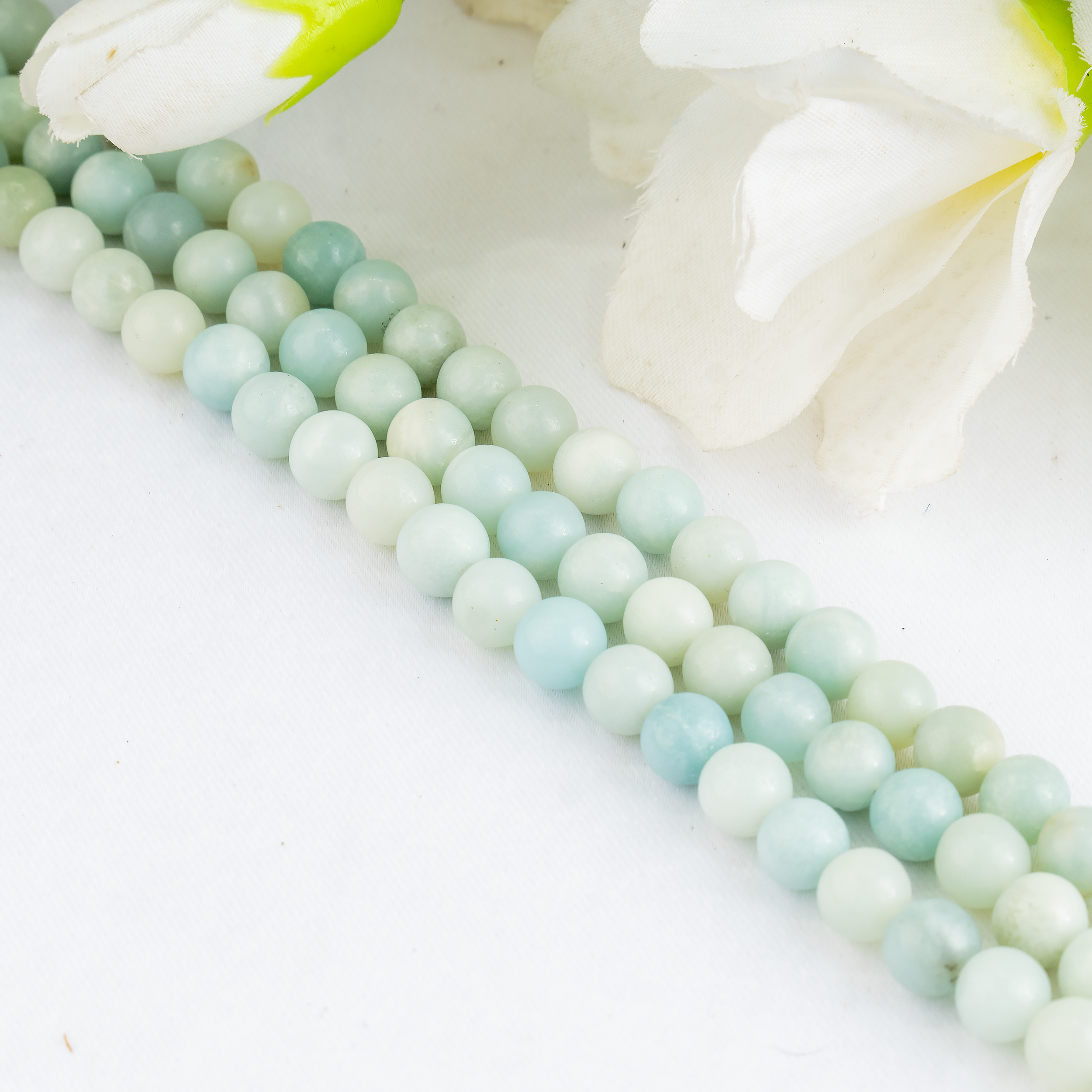 Soothing Crystals Beads - Wholesale Beads - Crystal Round Beads | Amazonite | Gemstone Healing Beads7