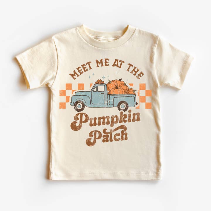 ZZ Threadz – Großhandel T-Shirt mit Siebdruck – Kinder – Triff mich beim Pumpkin Patch