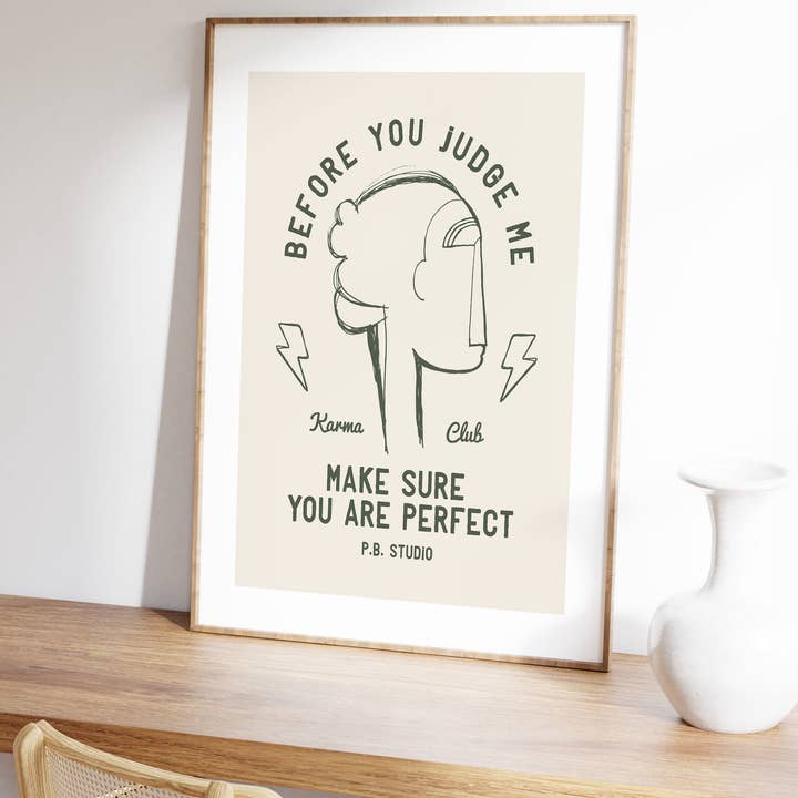 Karma Club Giclée Fine Art Print for wholesale by Pascale Berkowitz Studio Art