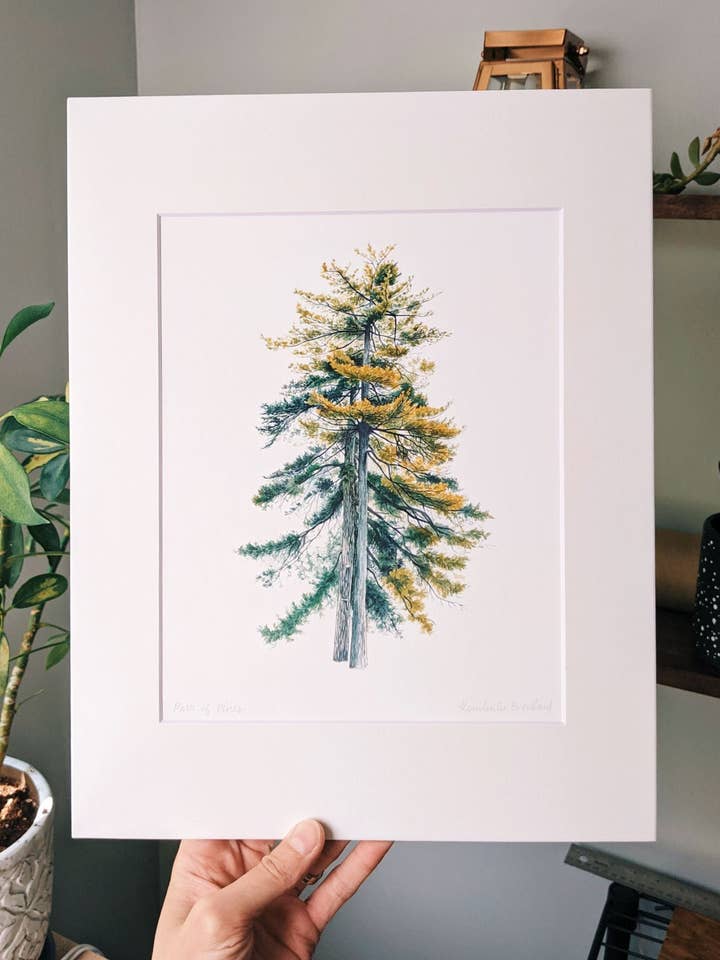 Paar Kiefern - Kunstdruck für den Großhandel von Kim Everhard Art