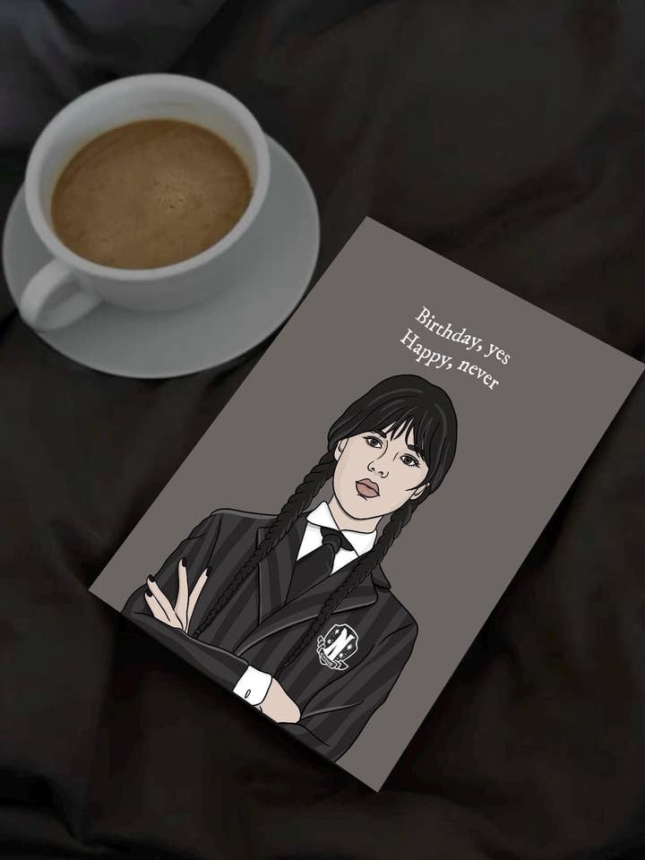 Wednesday Card for wholesale by Sundae Cards