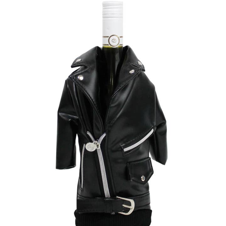 Leather Biker Jacket Wine Parka for wholesale by Wild Eye Designs