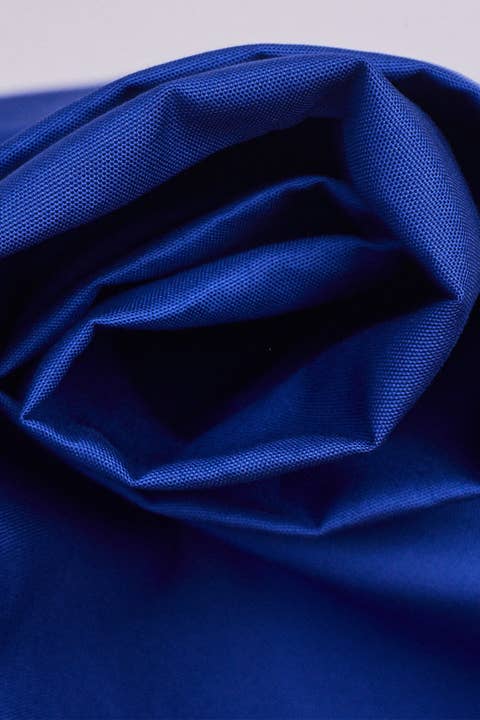 Oxford Hypnotik Blue Fabric for wholesale by Atelier Brunette - Fabrics & Sewing Patterns Shop