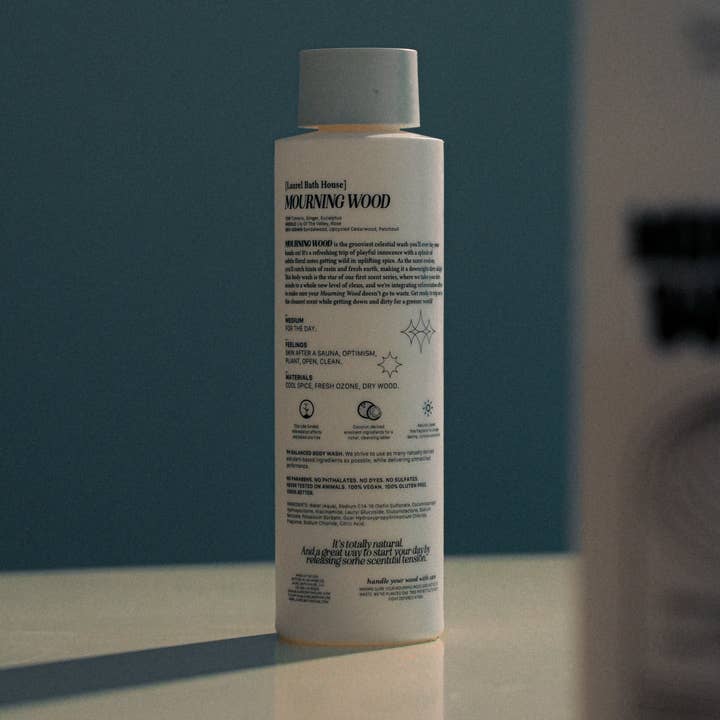 Laurel Bath House Brands, INC - Venta al por mayor Gel de ducha/baño - Madera de luto4