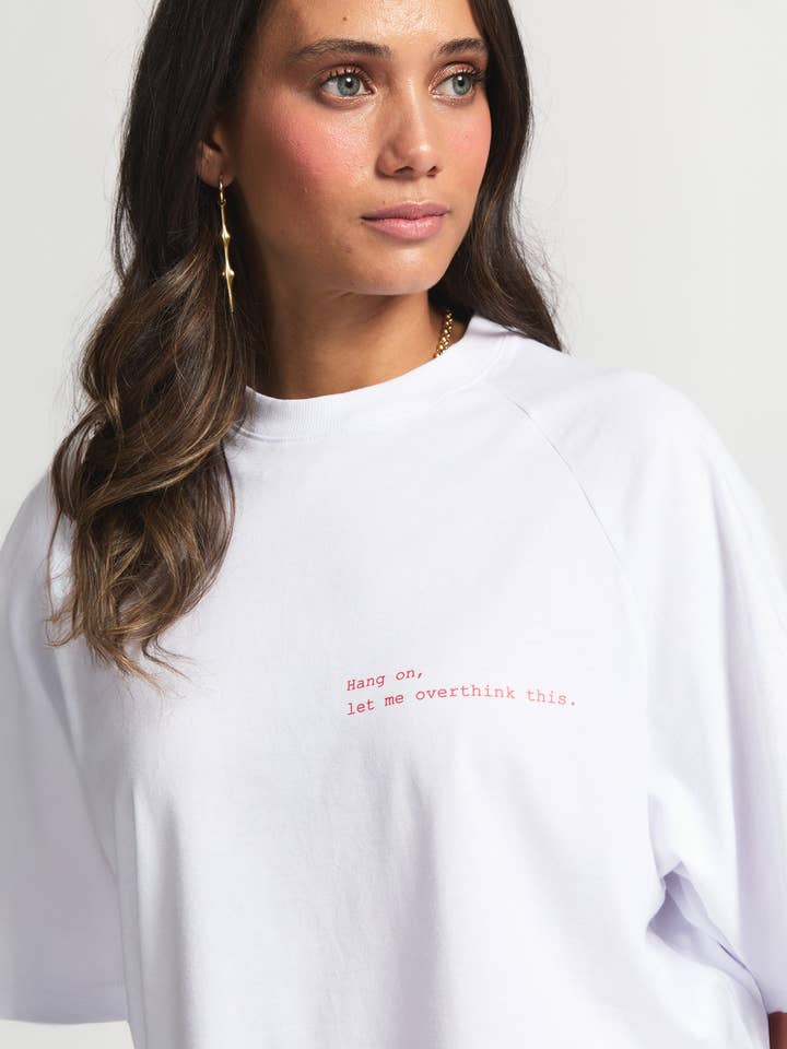 Rhae | Raglan Tee with Quote for wholesale by Sitting Pretty