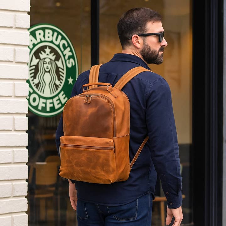 Hides - Wholesale Backpack - Unisex - Leather Backpack Rucksack1