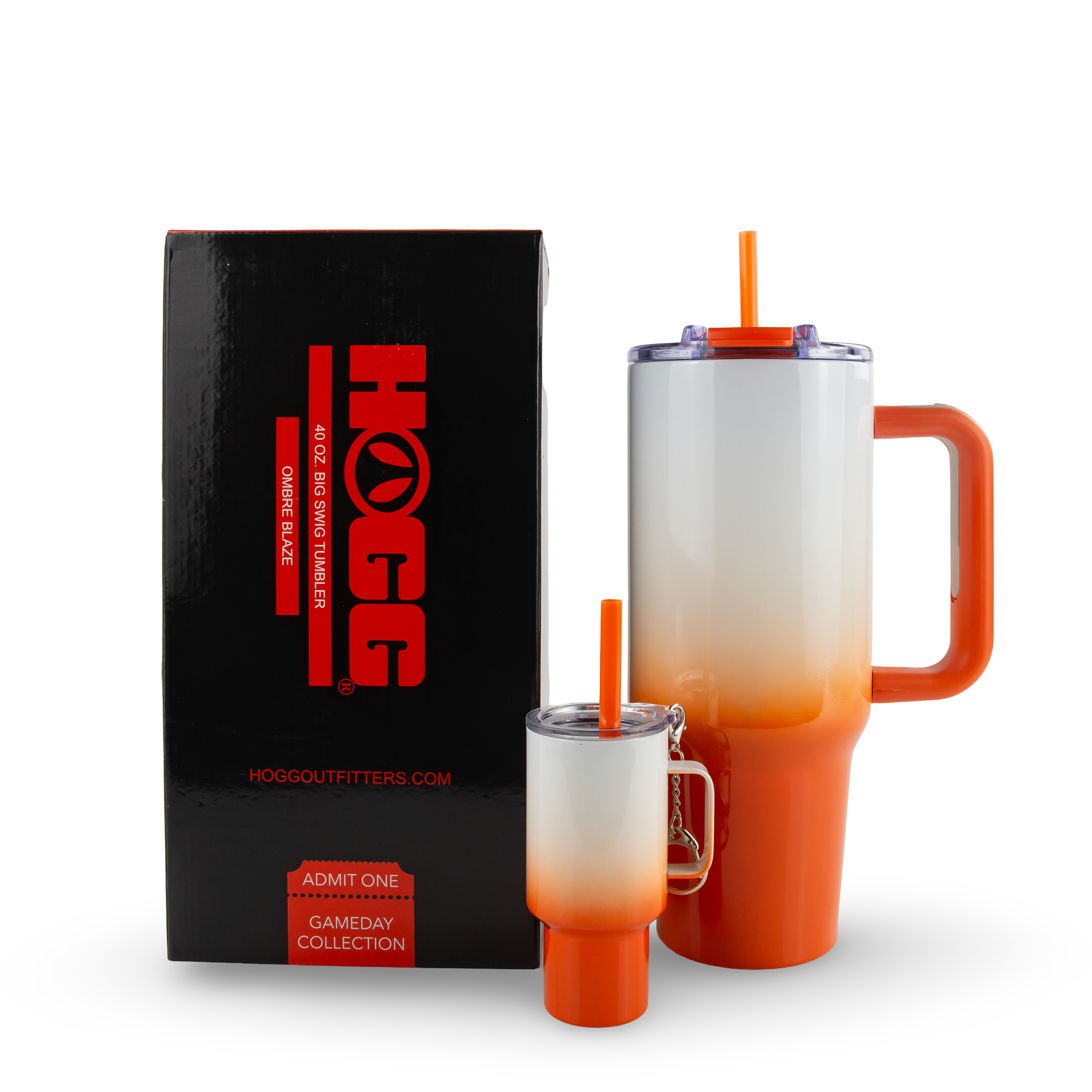 Hogg Outfitters - Vendita all'ingrosso Bicchiere/tazza termica - Set Sublimazione 40oz Big Swig Ombre con Mini Tumbler 4oz7
