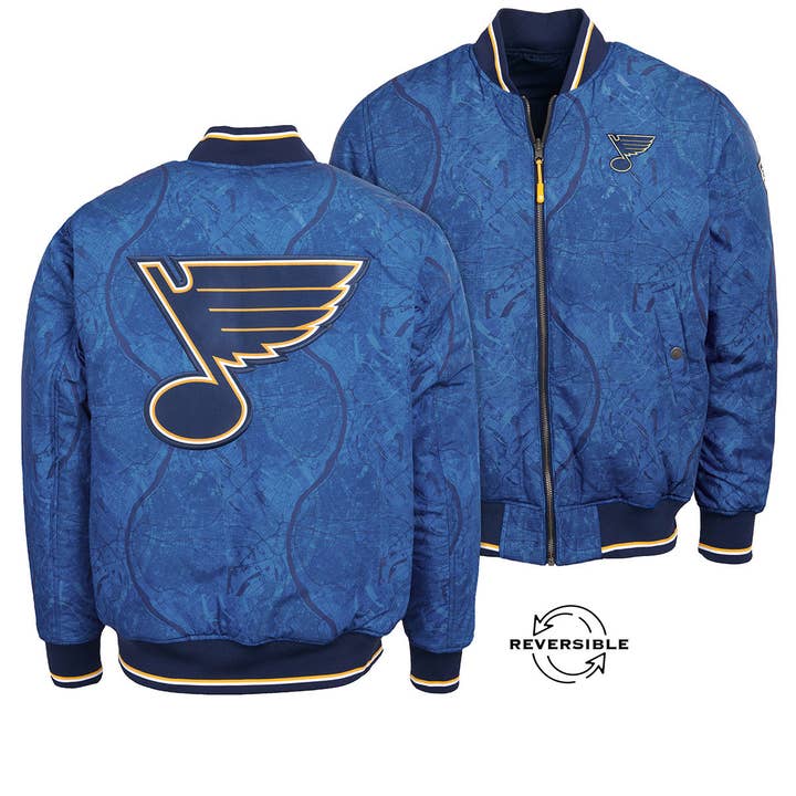 St. Louis Blues Reversible Bomber for wholesale by FE