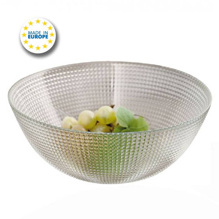 Hakan - Wholesale Serve Bowl - Glass Serving Bowl, All-Purpose Mixing Bowl for Kitchen Prep