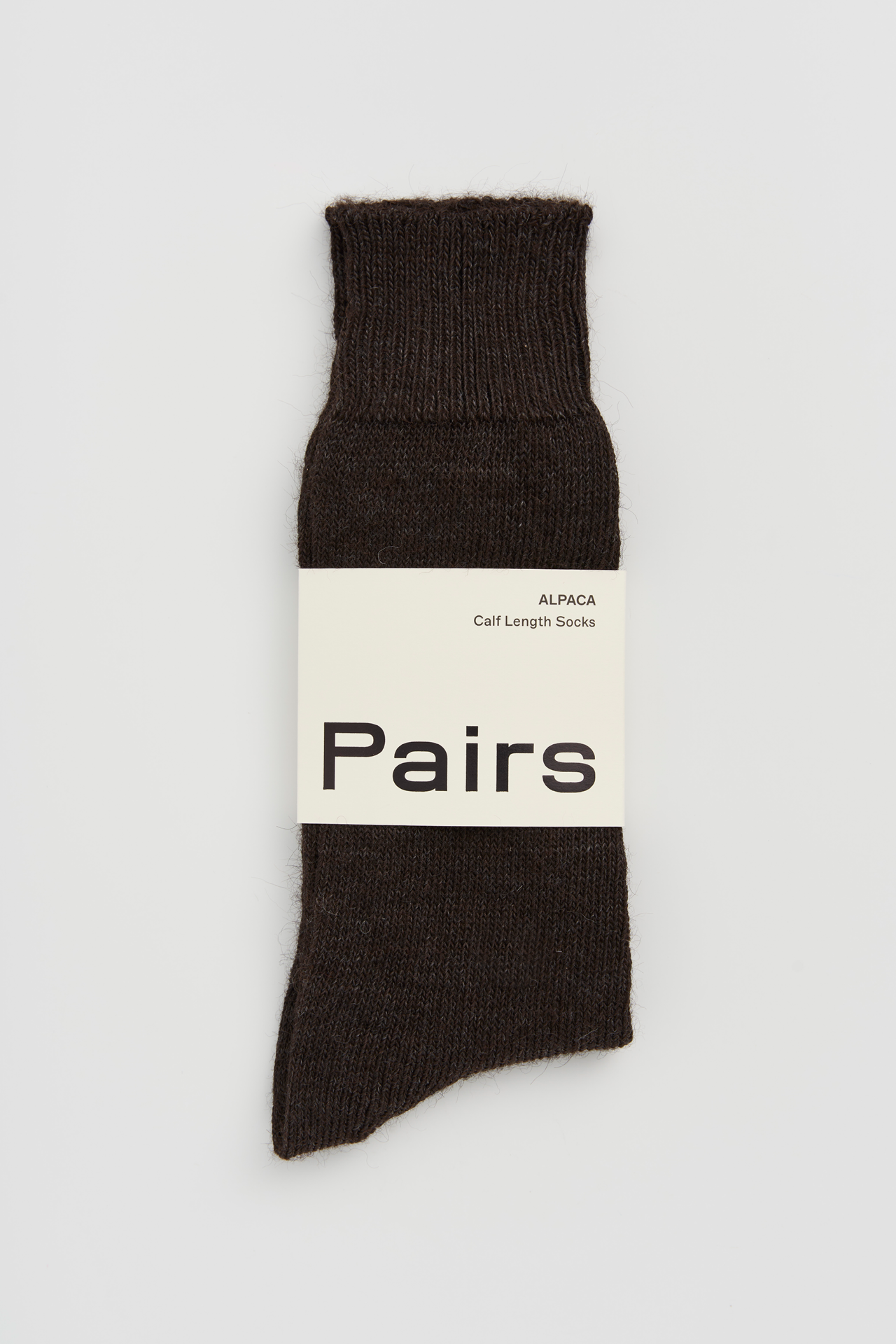 Pairs Socks - Wholesale Socks - Unisex - Bitter Chocolate Brown Alpaca Socks3