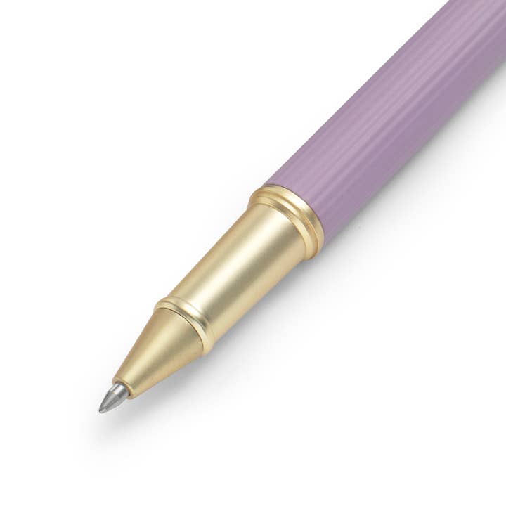 Papier - Wholesale Pen - Groove Metallic Rollerball Pen Set of 22