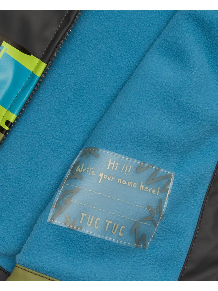 tuc tuc - Wholesale Raincoat - Kids - Raincoat for boy with hood and knight print3