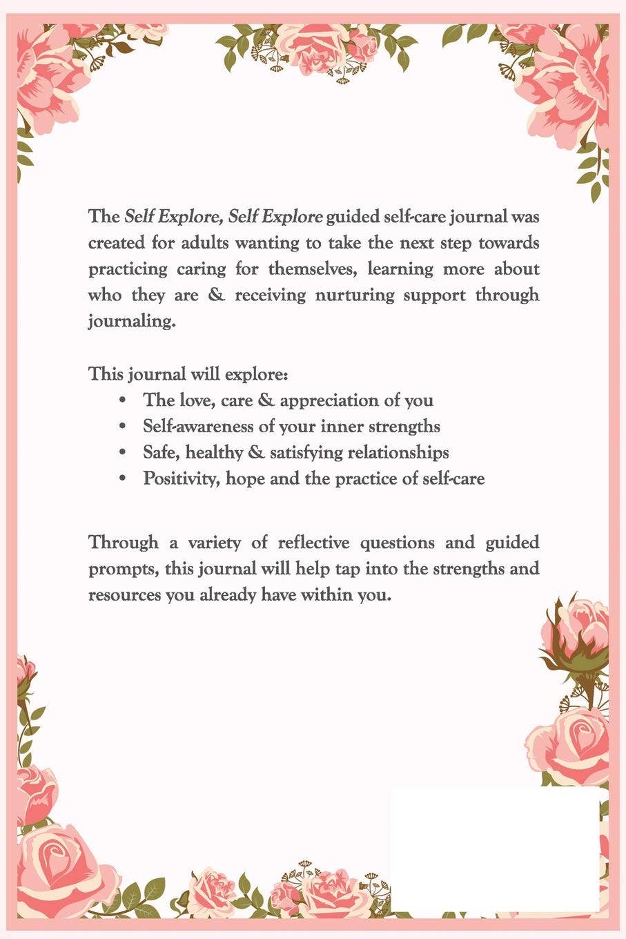 Gmichelle Wellness - Wholesale Journal/Diary - Self Explore, Self Restore2
