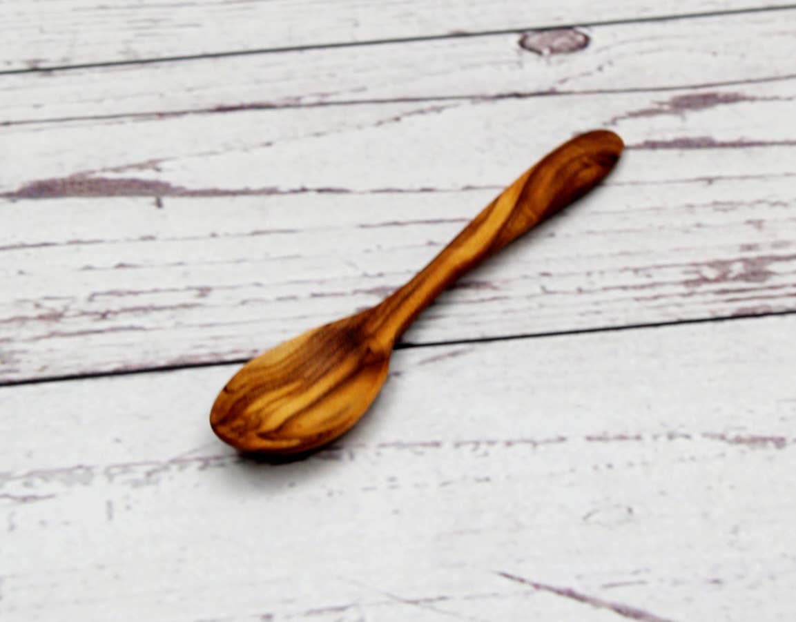 DAGDEG - Wholesale Table Spoon (Cutlery) - Small olive wood spoons – 10 cm2