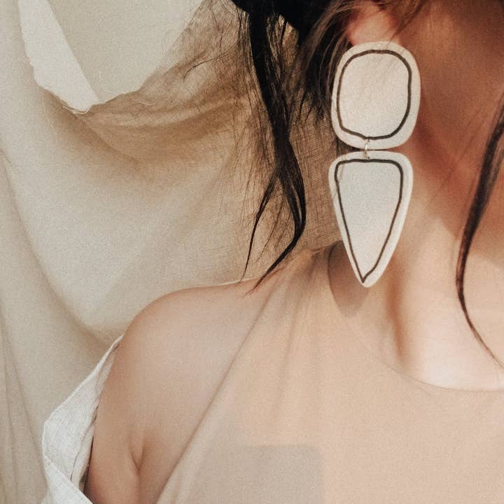 That Clay Girl Co. - Wholesale Dangle Earrings - Polymer Clay Earrings | Textured Earrings | Organic Earrings14