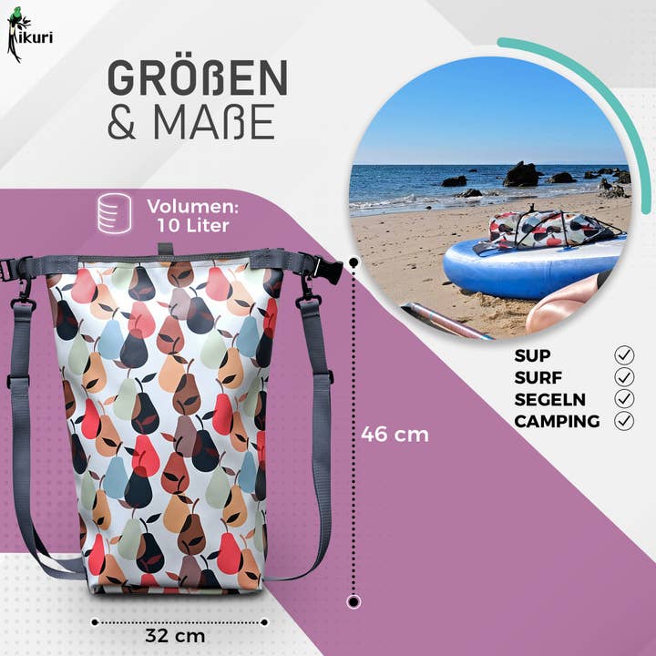 Ikuri - Wholesale Dry Bag - Kids & Baby - Drybag SUP Surf dry bag Peras