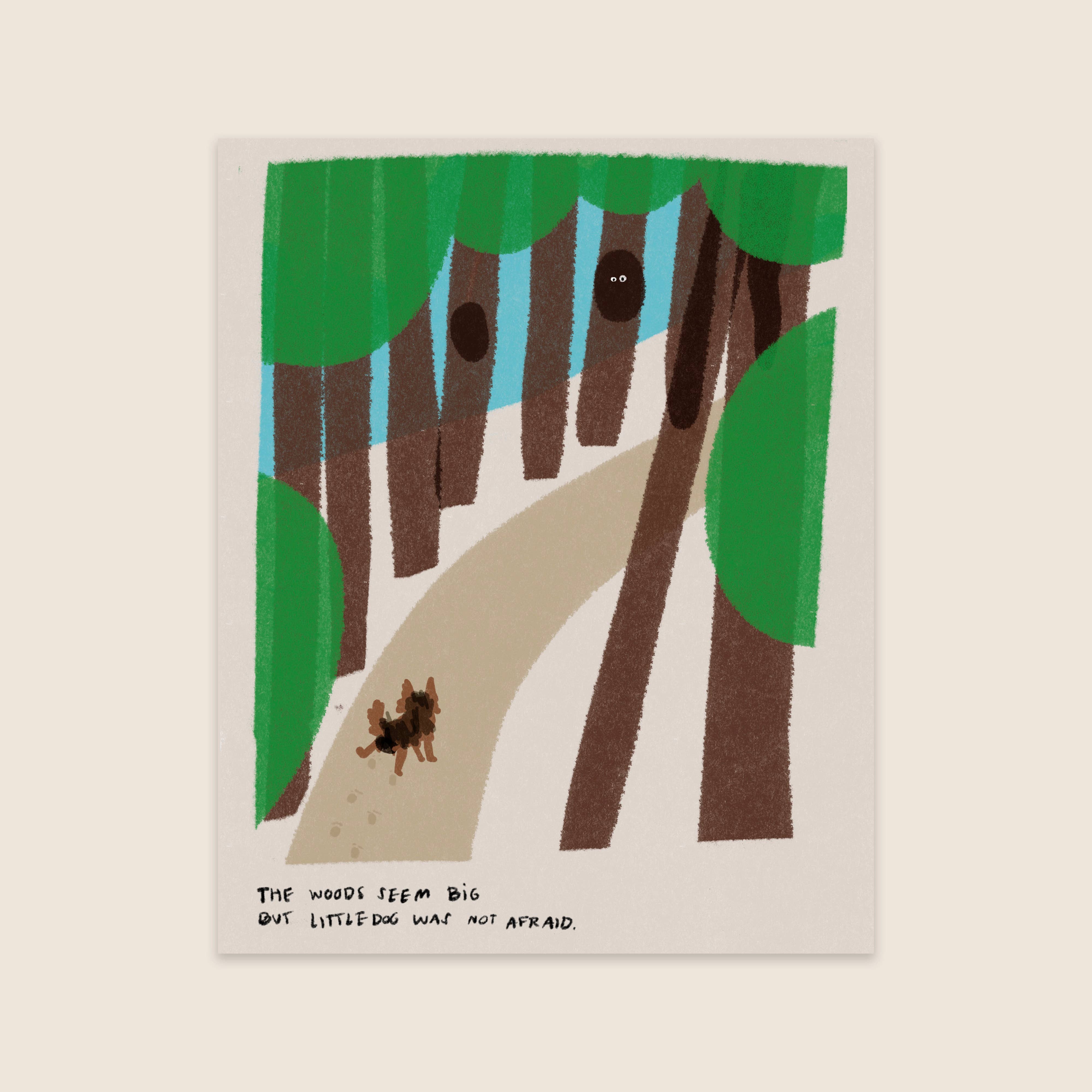 Andrea Caceres - Wholesale Art Print - THE WOODS - Art Print