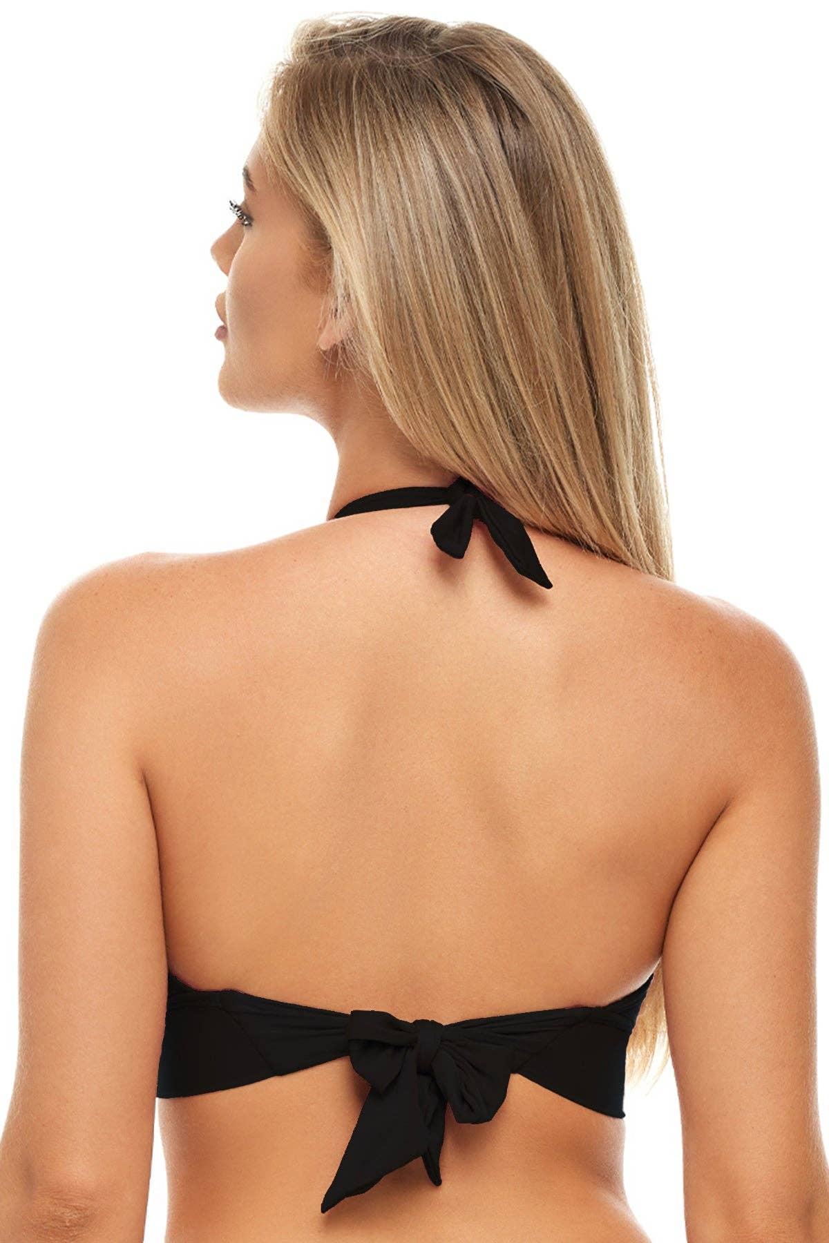 H2oh Colours - Wholesale Swim Top - Women's - Wild About Banded Halter2