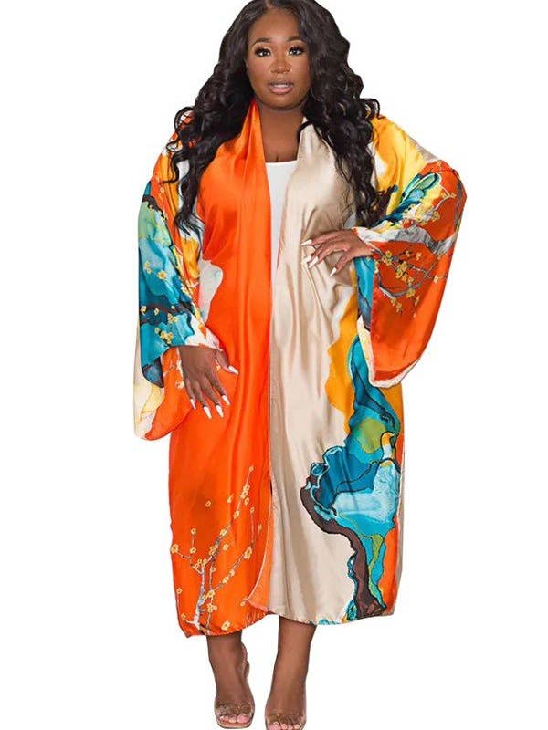 Aria Romance - Wholesale Kimono - Women's - Colorblock Smock Top7