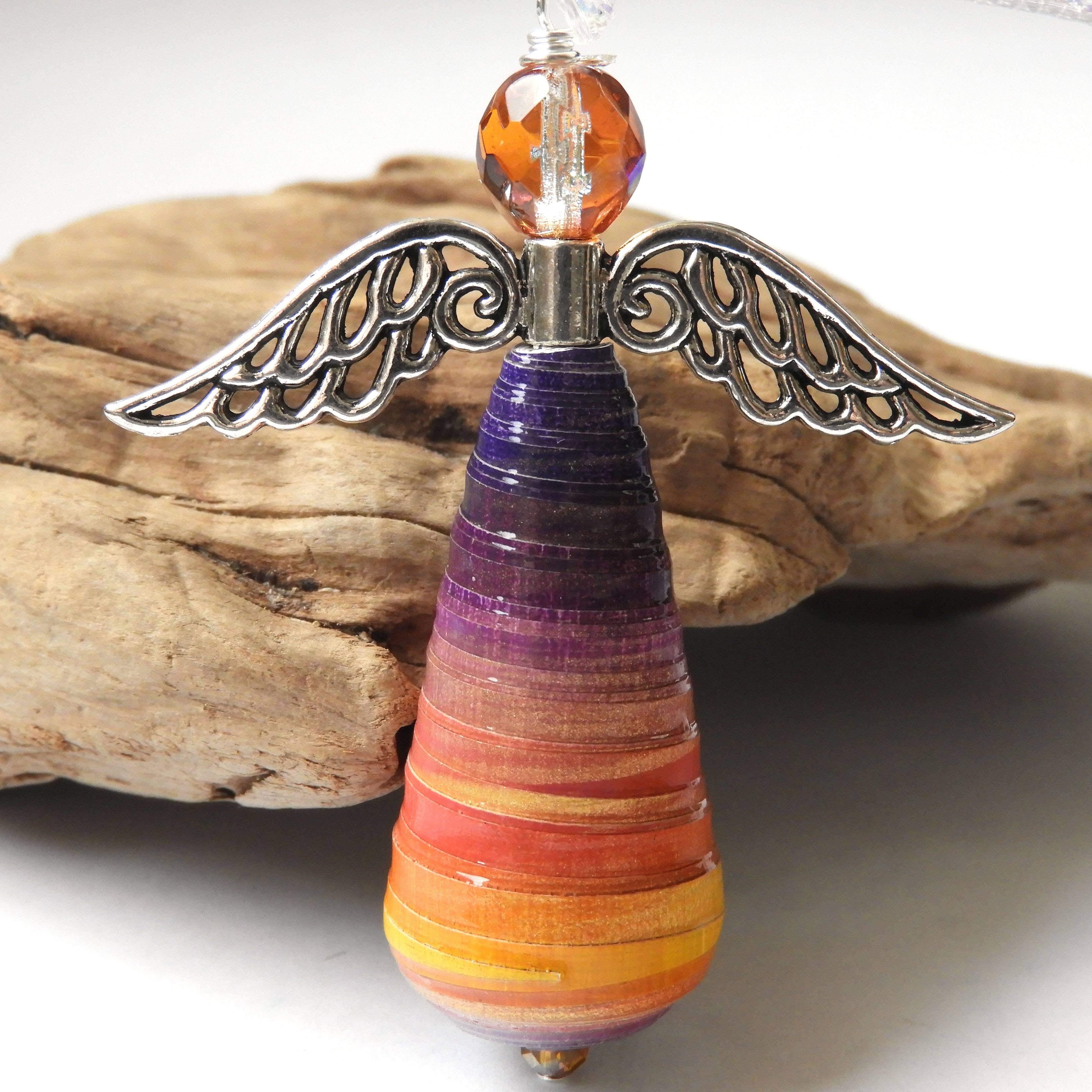 Allison Lake Handmade - Wholesale Ornament - Handcrafted In Memory Angel Keepsake Memorial Ornament Gift2