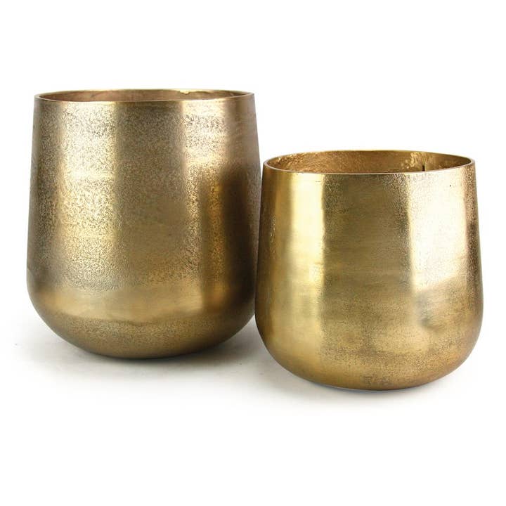 10,5 “de altura - plantador de metal por atacado de Galore Home