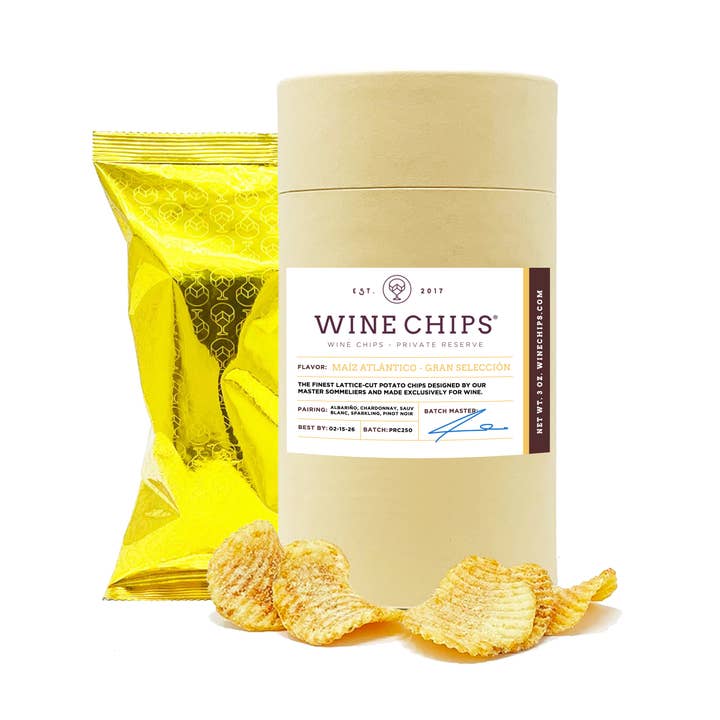 3 OZ. MAÍZ ATLÁNTICO - PRIVATE RESERVE CASE OF 12 for wholesale by Wine Chips