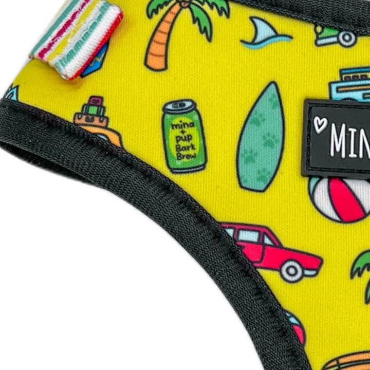 Mina + Pup - Wholesale Pet Harness - Dog - The Beach Bum Adjustable Dog or Cat Harness