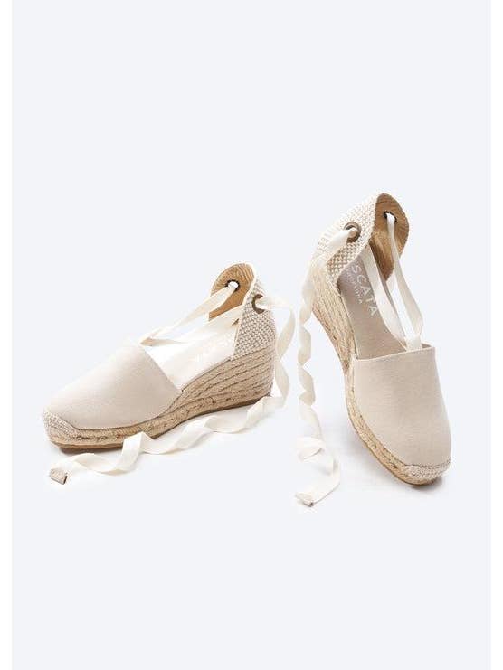 VISCATA - Wholesale Wedges - Women's - Escala Canvas Wedges