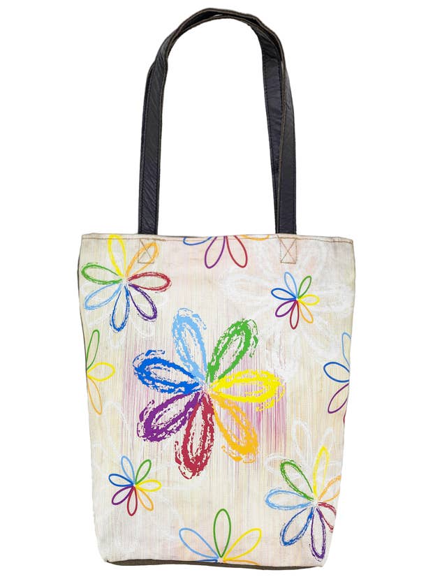 Bolsa de campaña militar reciclada Boho Flowers para venta al por mayor de Vintage Addiction