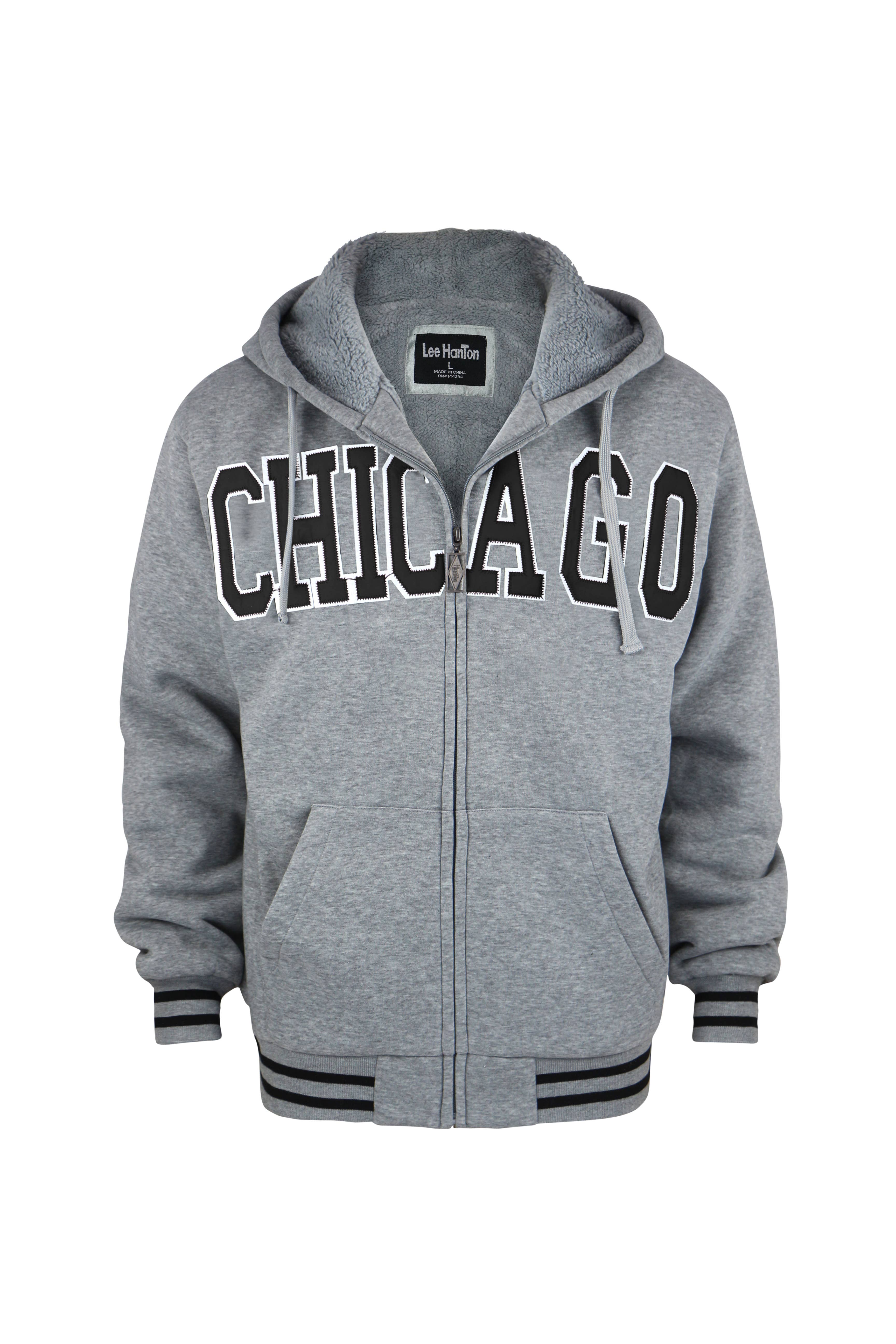 LeeHanTon - Wholesale Hoodie - Men's - LeeHanTon Men's Long Sleeve 'City' Fleece Full Zip Up3