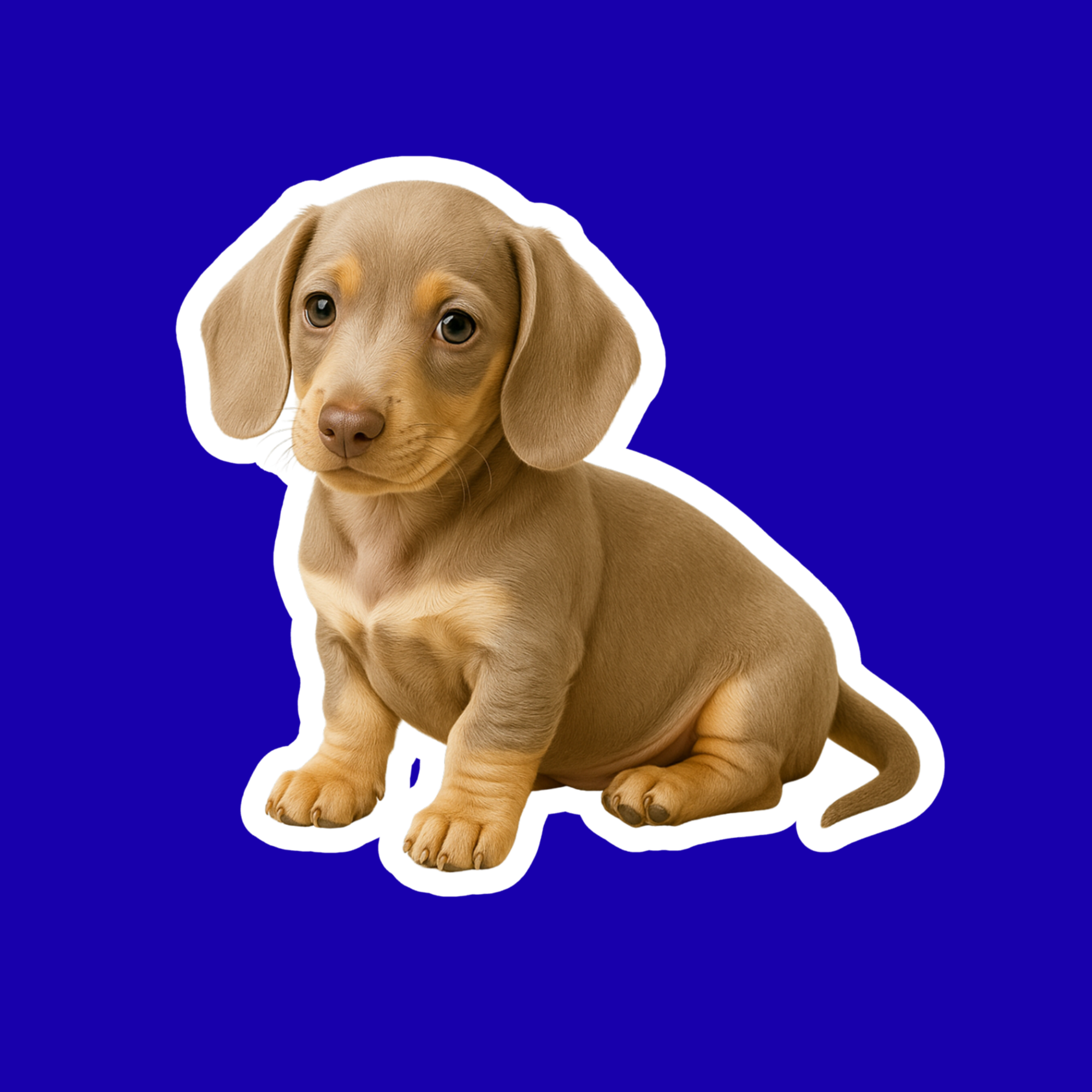 Designs by Mysh - Vente Autocollant - Autocollant Chien Teckel | Autocollant Vinyle Découpé Chien Saucisse Mignon | Autocollant Imperméable pour Ordinateur Portable, Bouteille d'Eau, Journal – Variations de Couleurs Multiples8