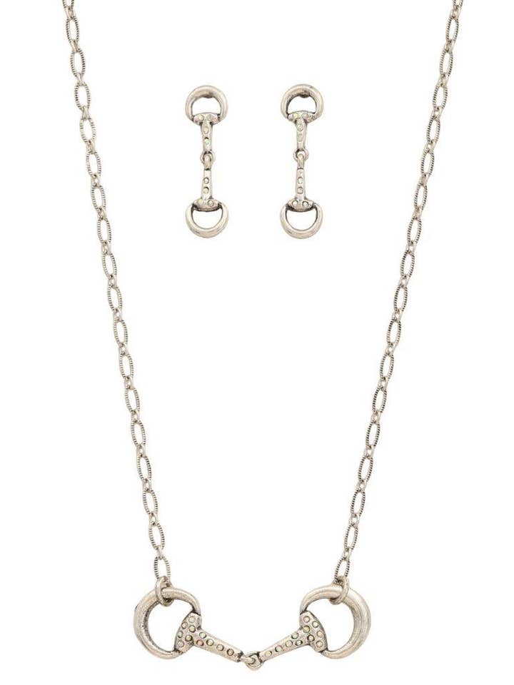 Horsebit Metal Necklace AS-7773 for wholesale by anbfashion