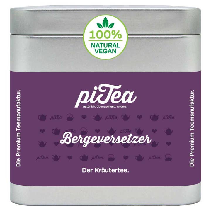 Mountain Translator - Thé aux plantes pour la vente par piTea - Die Teestation in der Dose