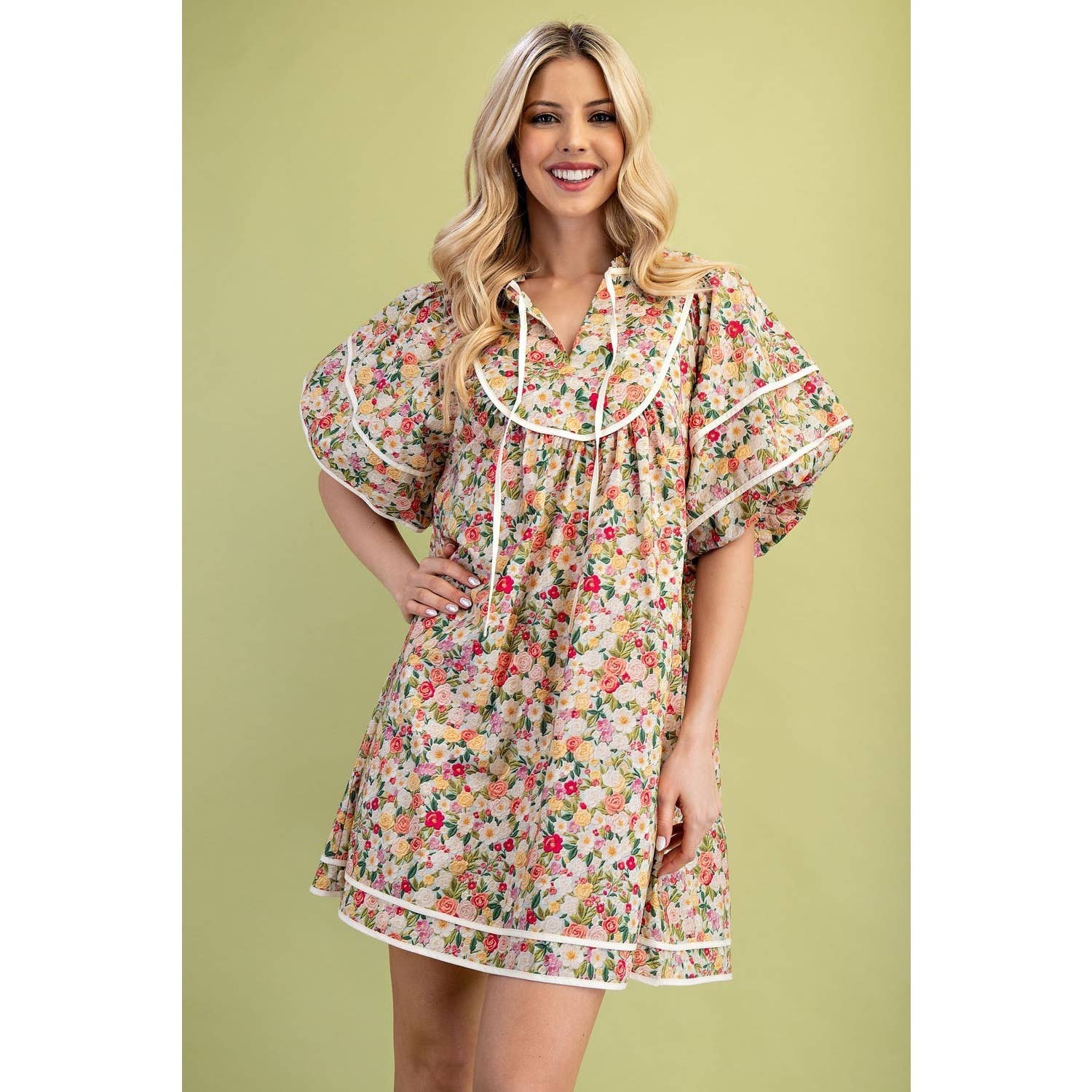 STYLE USA - Vente Robe – femme - Robe à imprimé floral 6