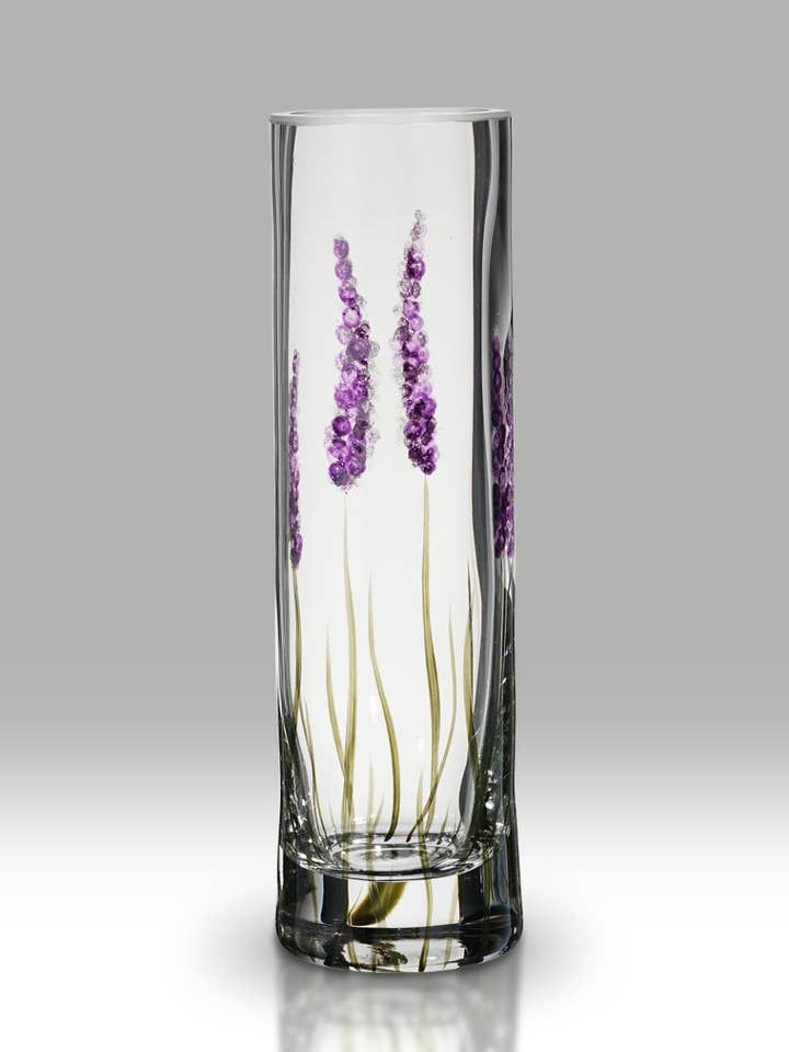 Lavanda - Vaso de Botão de 19,5 cm por atacado de Nobile Glassware Ltd.