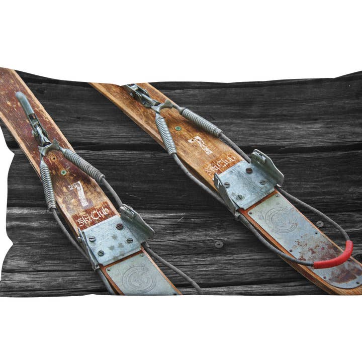 Ski Club cushion for wholesale by Coast and Valley