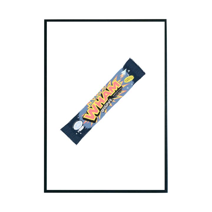 Wham - Art Print (A5-A2) for wholesale by Olive and Clive