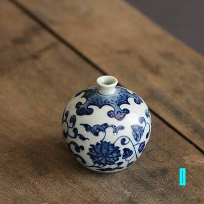 Gohobi （We cover U.S. import duties） – wholesale Vase – Gohobi Hand-painted Blue and White Porcelain Vase8