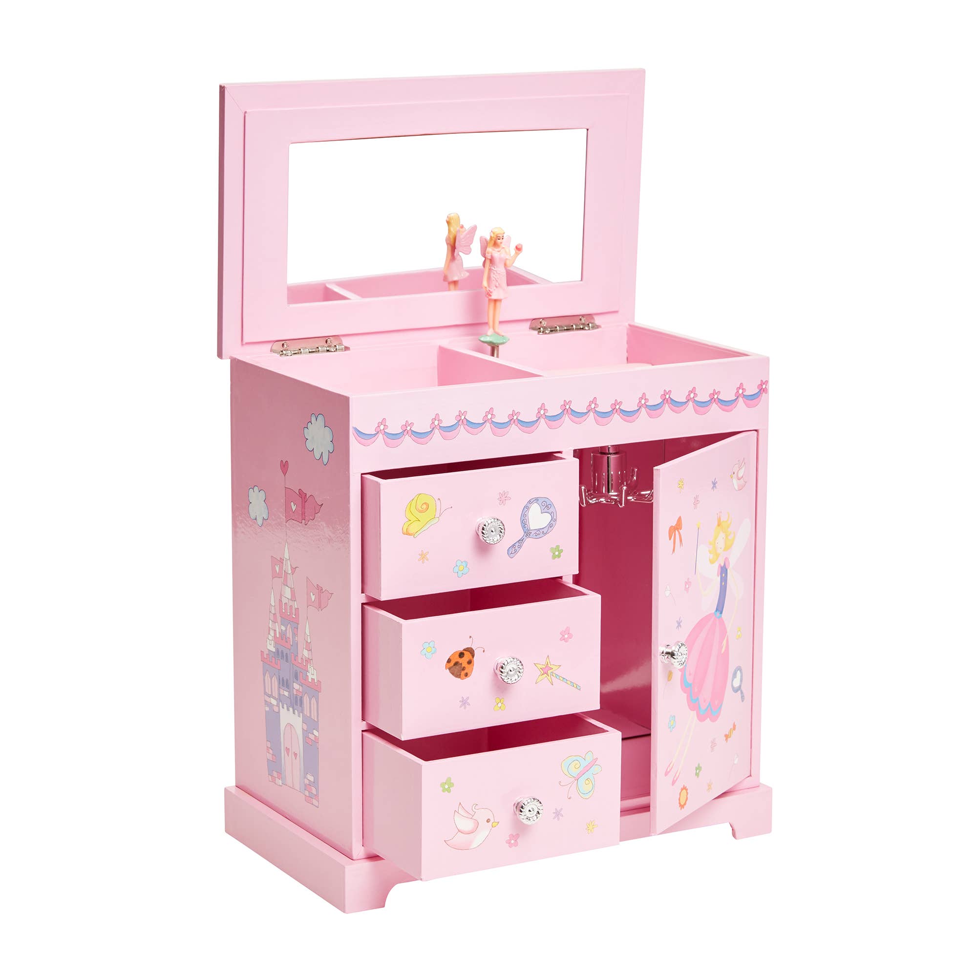 Mele and Co - Wholesale Jewelry Box/Organizer - Kids - Mele and Co Krista Girls Musical Fairy Jewelry Box1