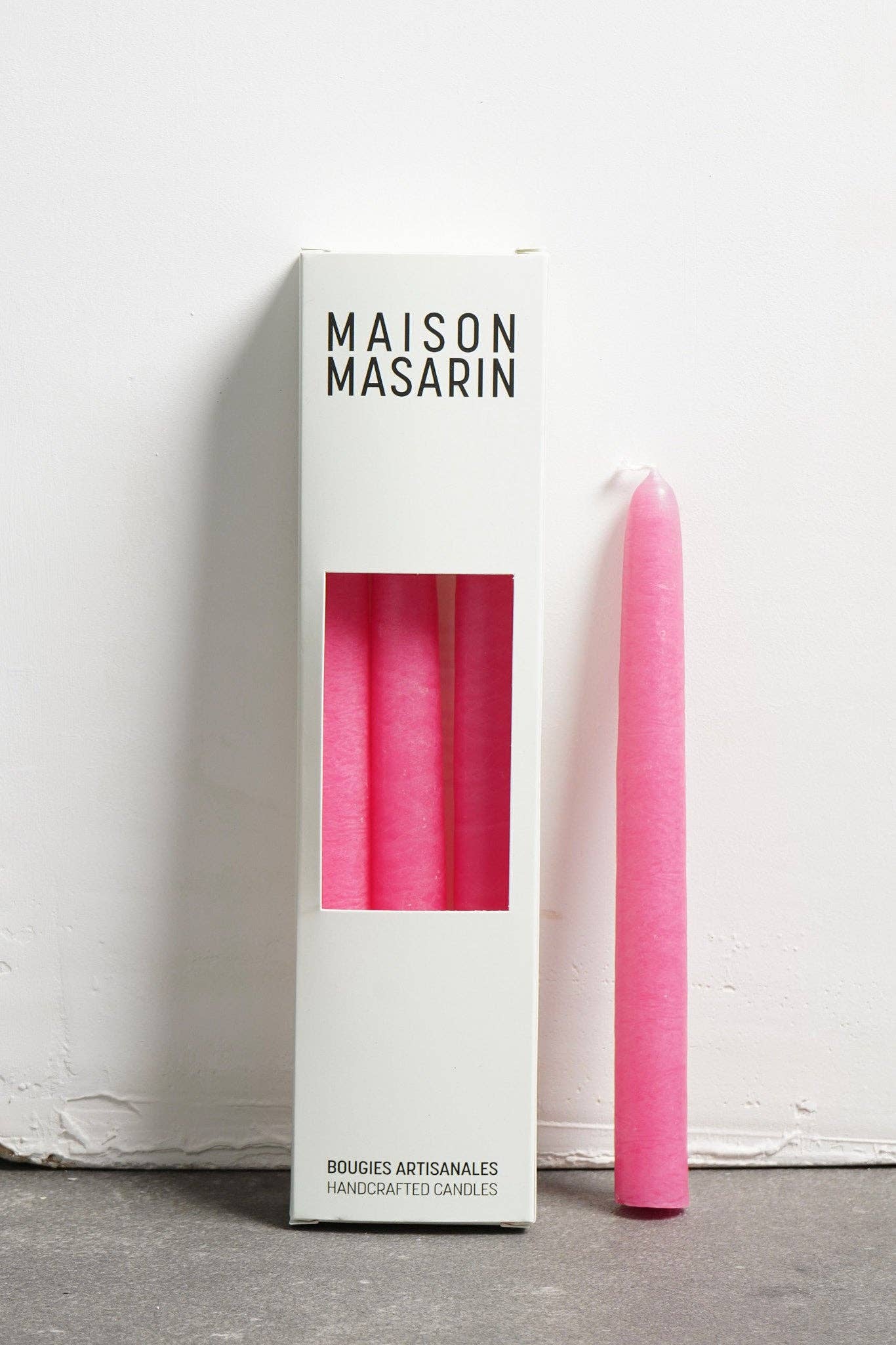 Maison Masarin - Wholesale Tapered Candle/Candlestick - handcrafted french stick candles - pack of 34