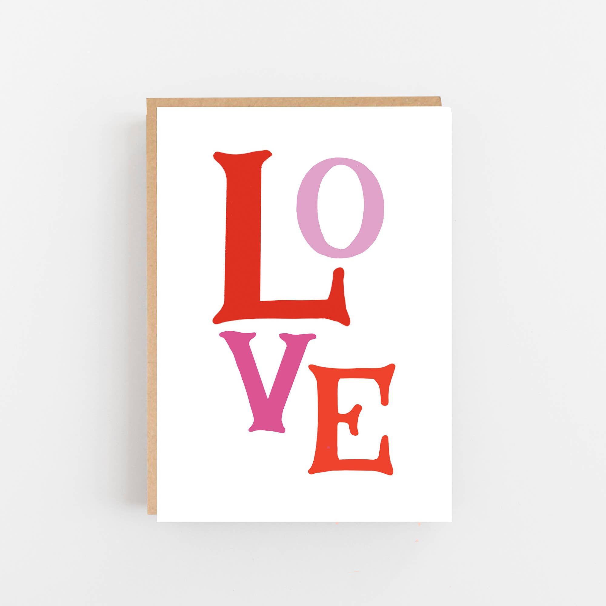 Lomond Paper Co – wholesale Love card – LOVE card
