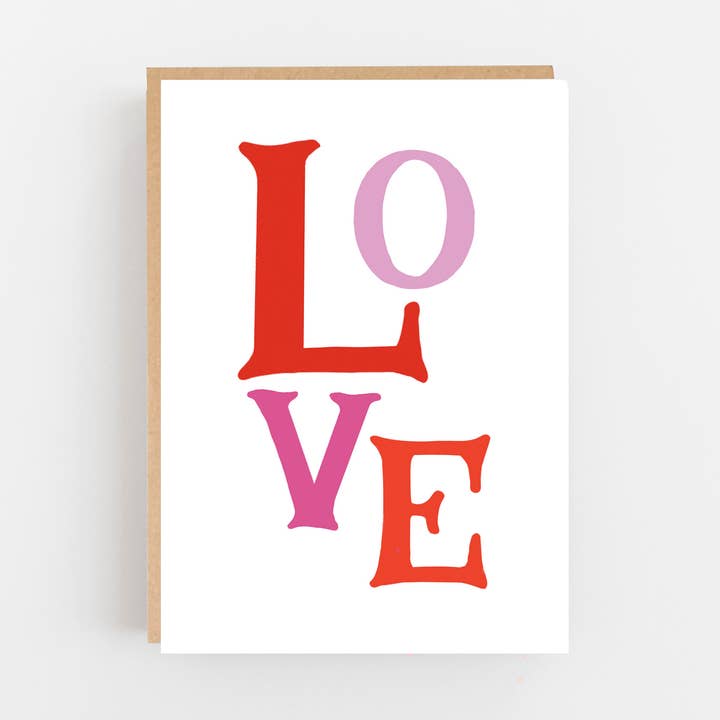 Lomond Paper Co – wholesale Love card – LOVE card0