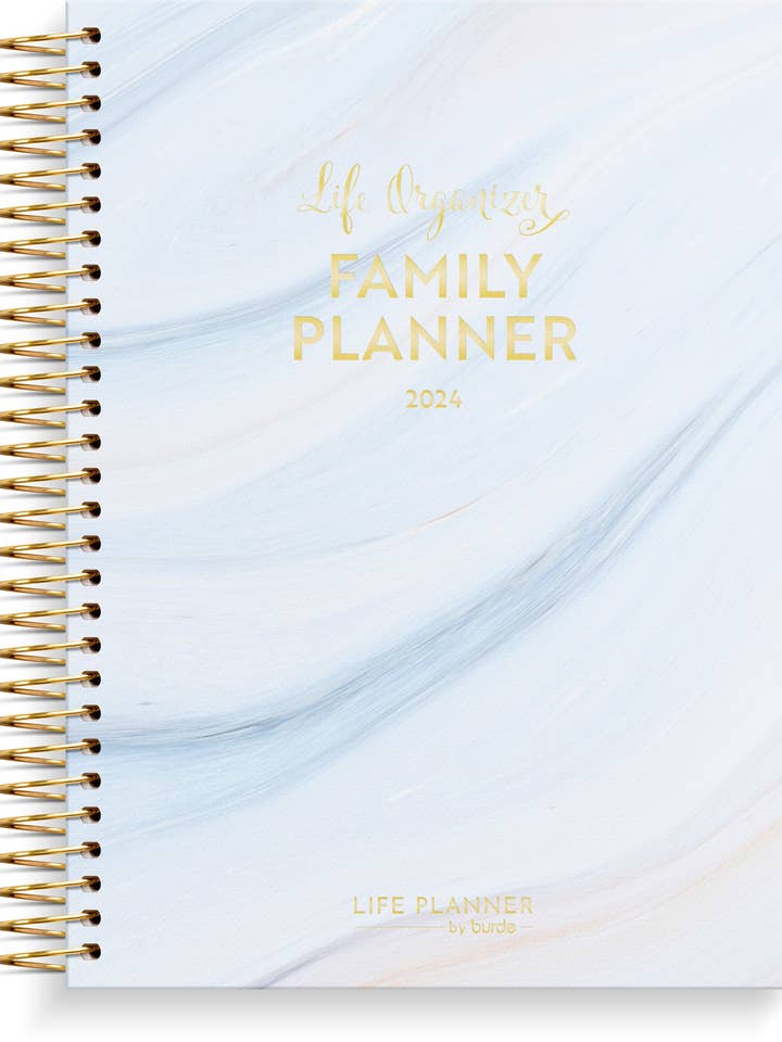 Agenda 2024 Life Organizer Family Planner pour la vente par Burde Publishing AB