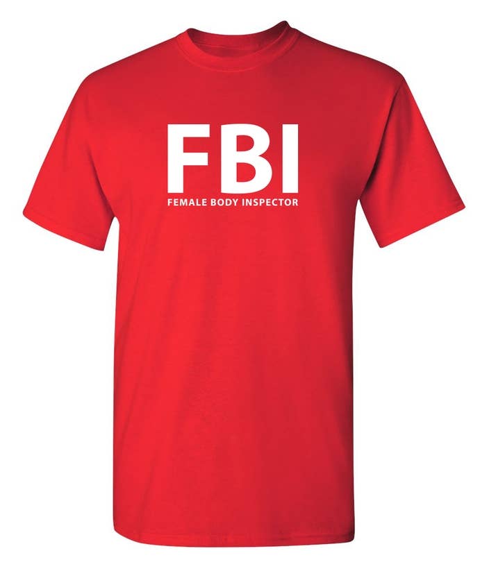 Feelin Good Tees - Wholesale Screen Printed T-Shirt - Women's - FBI Female Body Inspector6