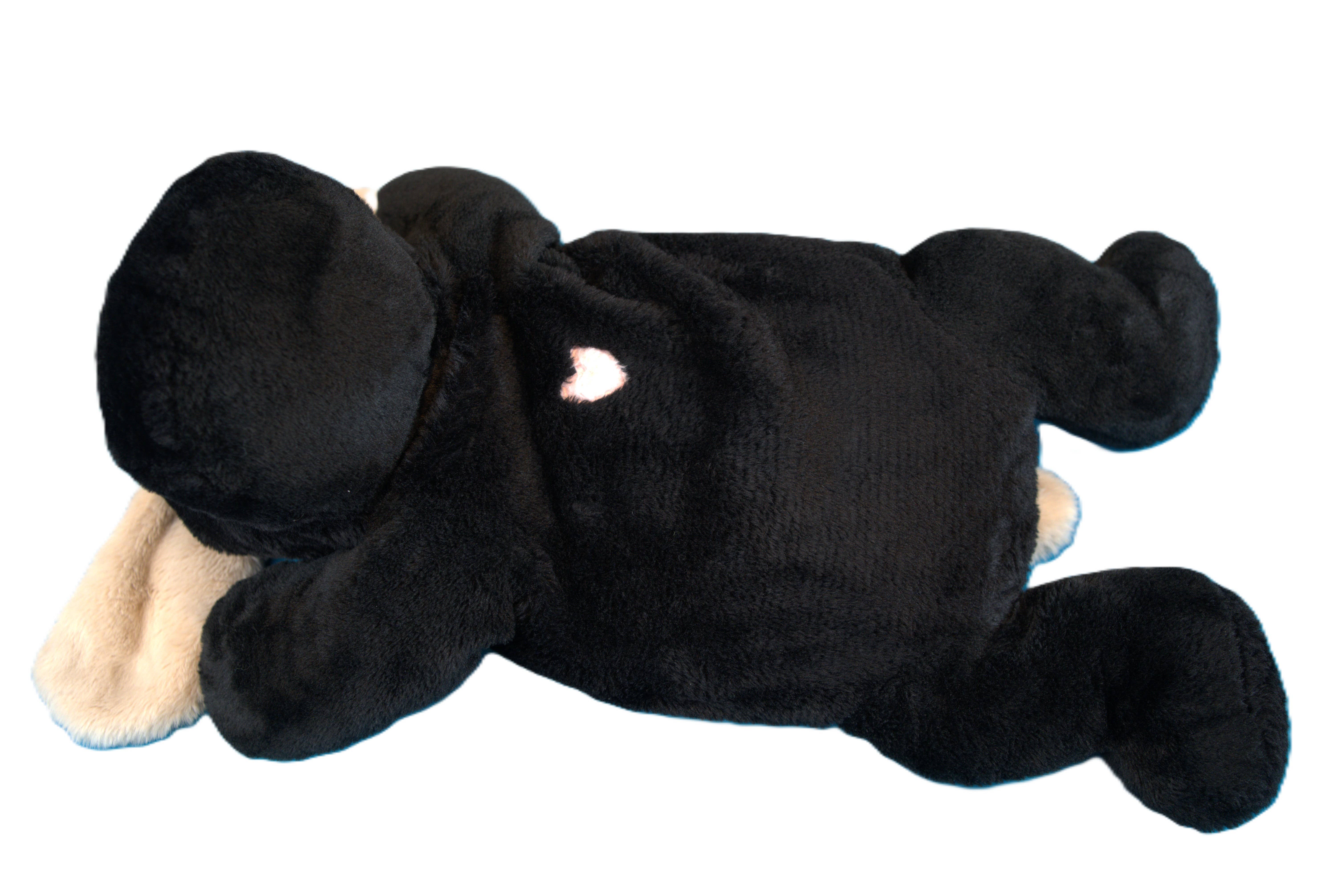 Cuddlery - Wholesale Stuffed/Plush Toy - Kids & Baby - CUDDLERY 6 LBS Black Dog - Weighted Stuffed Animal3