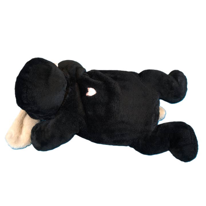 Cuddlery - Wholesale Stuffed/Plush Toy - Kids & Baby - CUDDLERY 6 LBS Black Dog - Weighted Stuffed Animal3