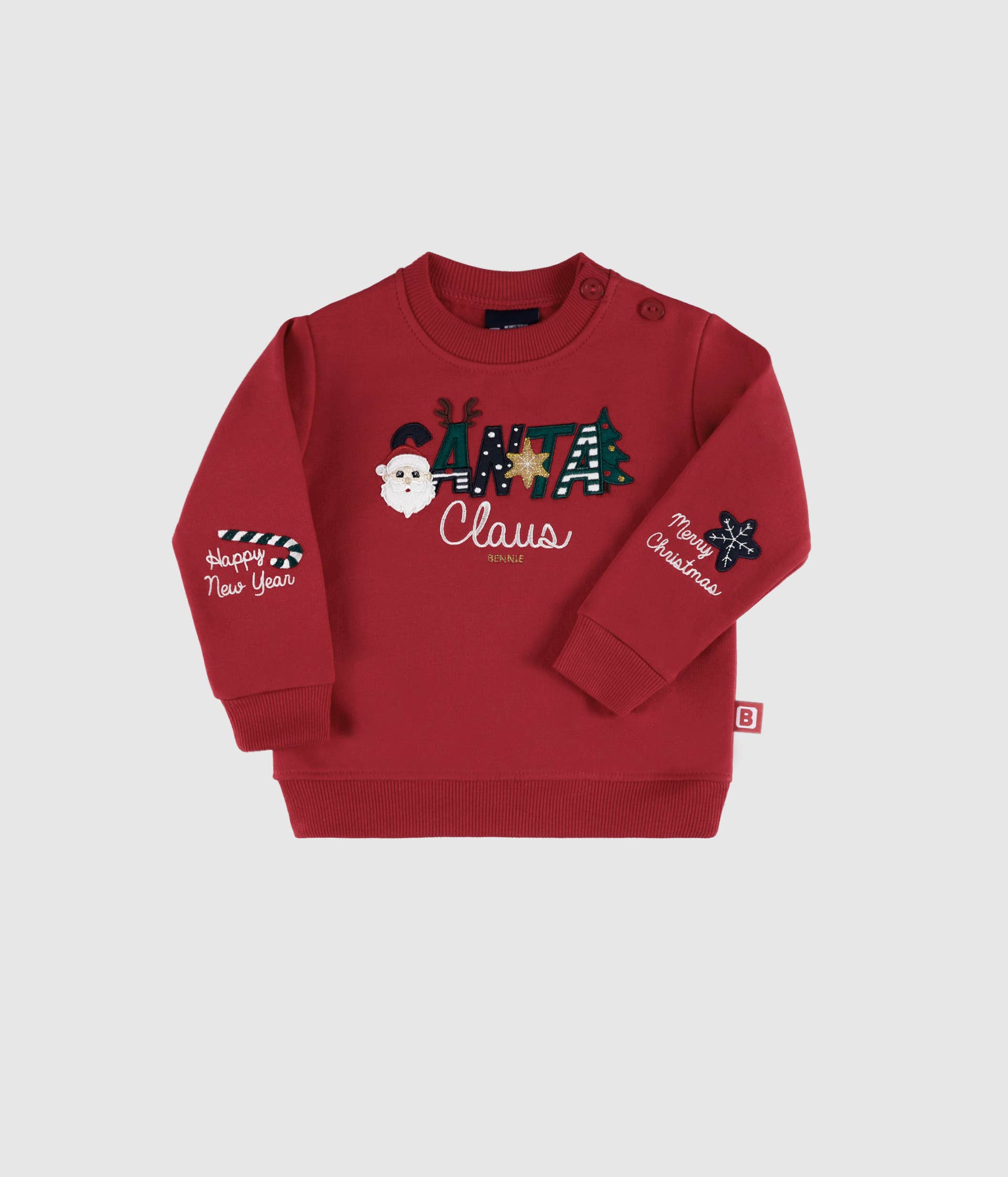 Red Santa Claus Sweatshirt for wholesale on Faire0