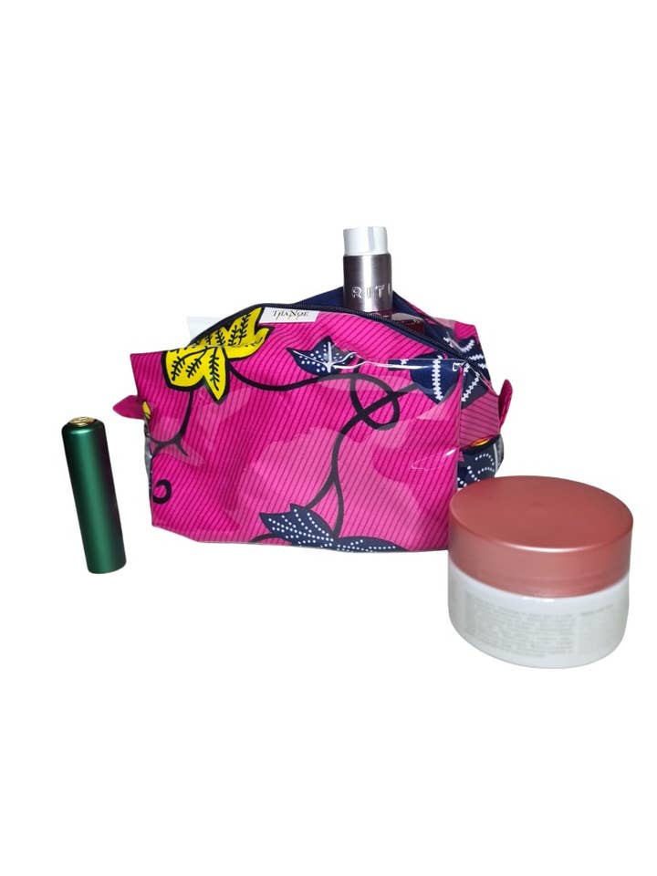 PLASTBELAGT VOKS MAKEUP TASKE for engroshandel hos ThaNoé