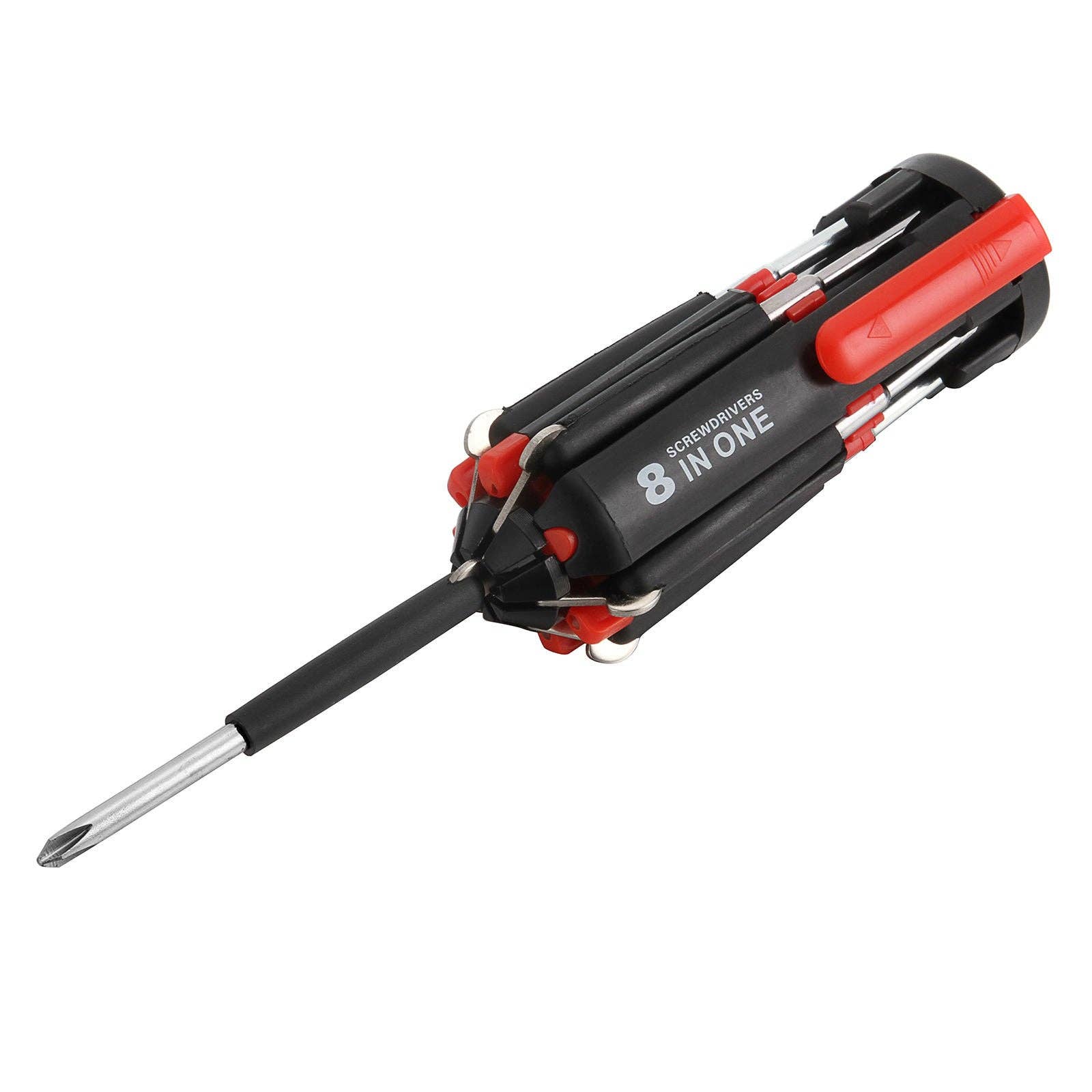 Alltronics (DBA Alltrolite) - Wholesale Handy Tool - Spider 8 In 1 Multi-Screwdriver Flashlight (FA2113)3