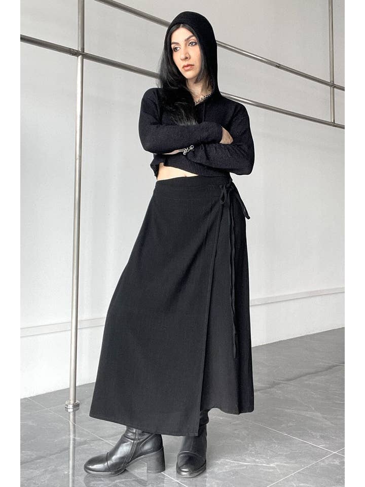 NOCTEX - Wholesale Skirt - Women's - Vortex Wrap Skirt6